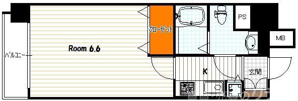アクアプレイス京都御所ノ内の間取り