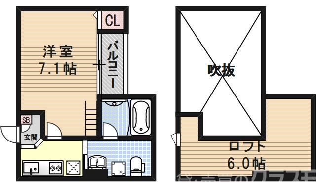 ウエストヴィレッジⅡの間取り