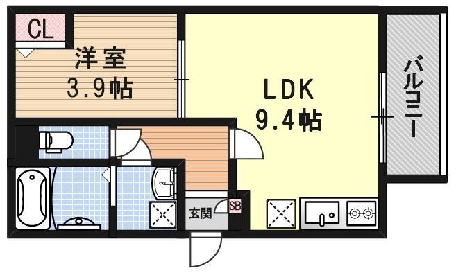 ブバルディアの間取り