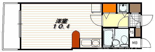 デリード河原町の間取り