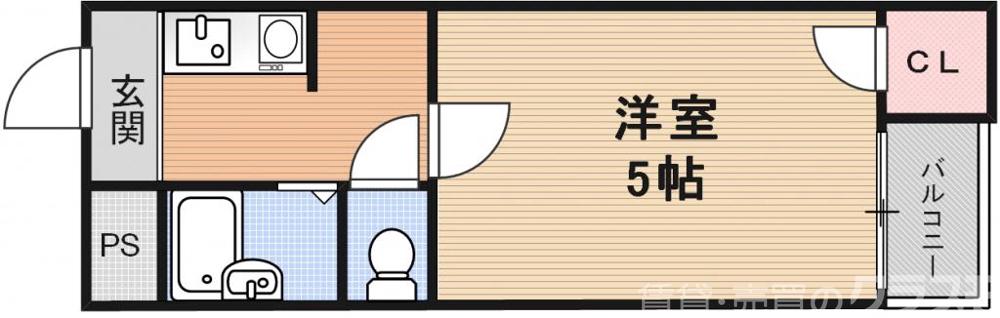 コーポ大仏の間取り