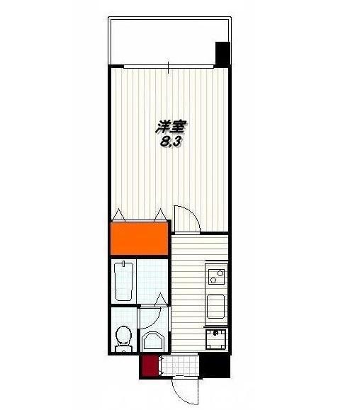 ハウスセゾン四条通の間取り