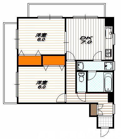 プラザ神泉苑の間取り