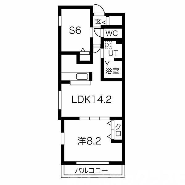 銀閣寺道レジデンスの間取り