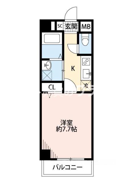 TOCCHI壱番館の間取り