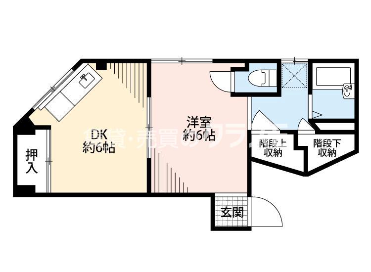 桧マンションの間取り