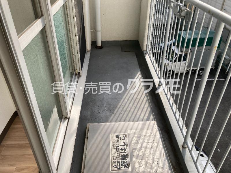 12/25 バルコニー