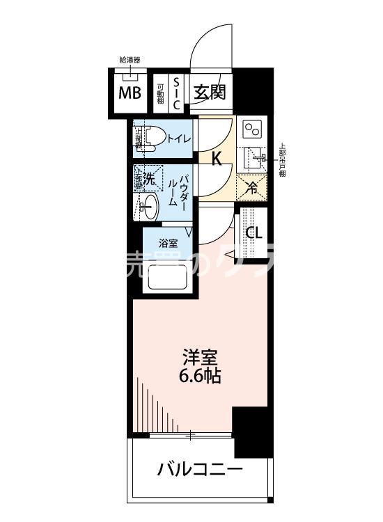 レジュールアッシュTAISHO LEGANTの間取り