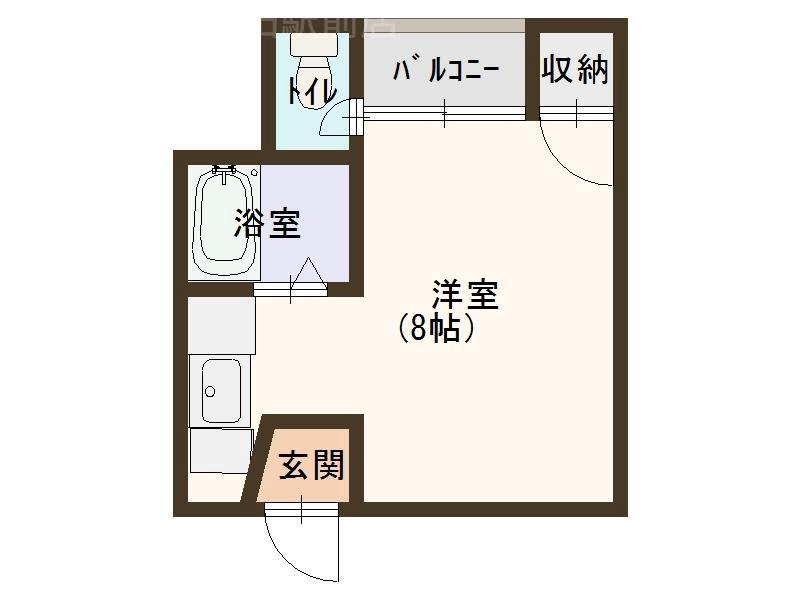 宮野町の完工年月(1995年3月)築の賃貸マンションの間取り