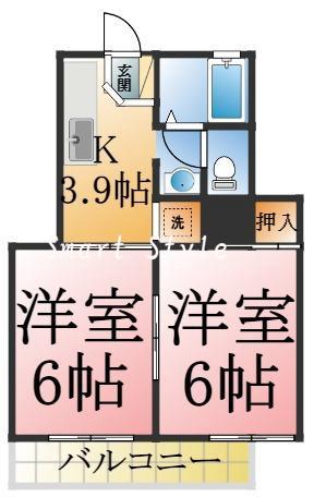 フレグランス高取山の間取り