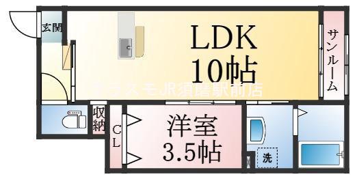 コートディアスの間取り