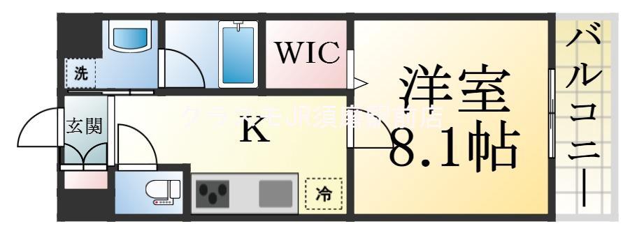Blanc Pur(ブランピュール)の間取り