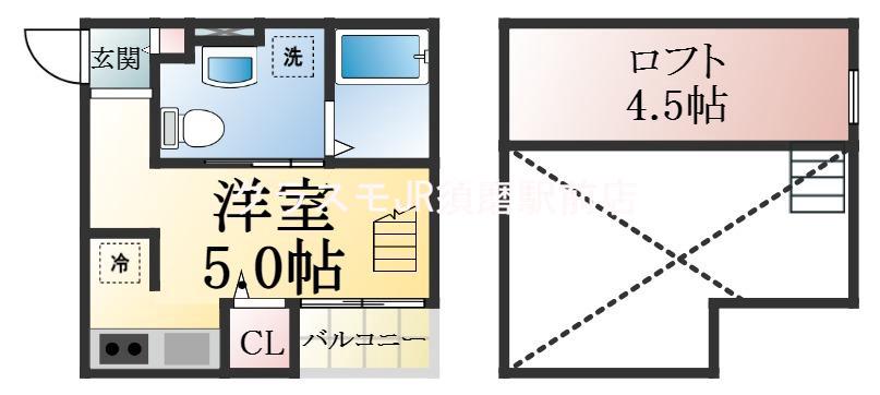 Ange神戸の間取り