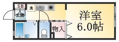 西舞子グリーンハウスの間取り