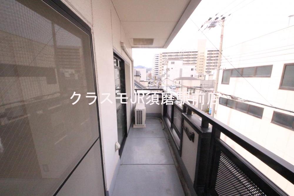 12/25 バルコニー