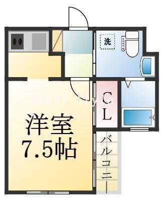 エビラ須磨の間取り