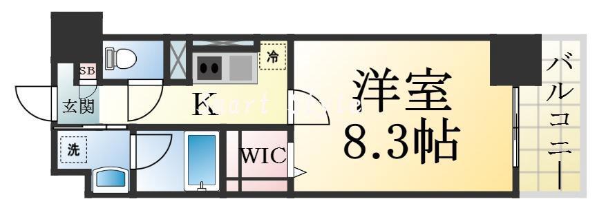 リアライズ神戸長田の間取り