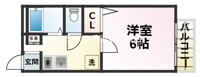 ビーライン須磨の間取り