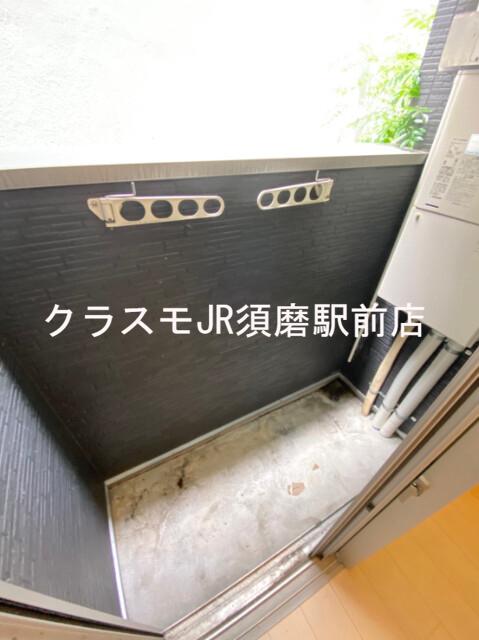 12/25 バルコニー