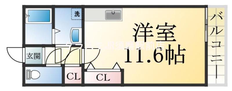 レバンス高取の間取り