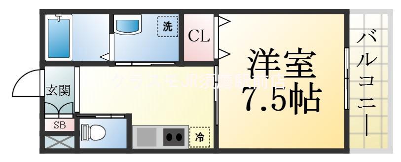 コーム須磨の間取り