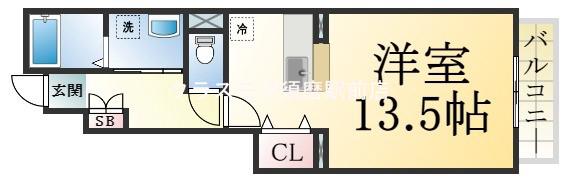 乙木の完工年月(2006年9月)築の賃貸アパートの間取り