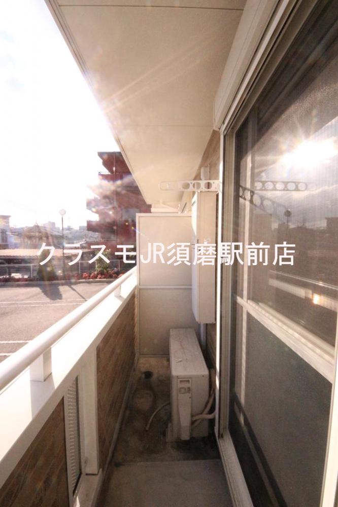 12/25 バルコニー