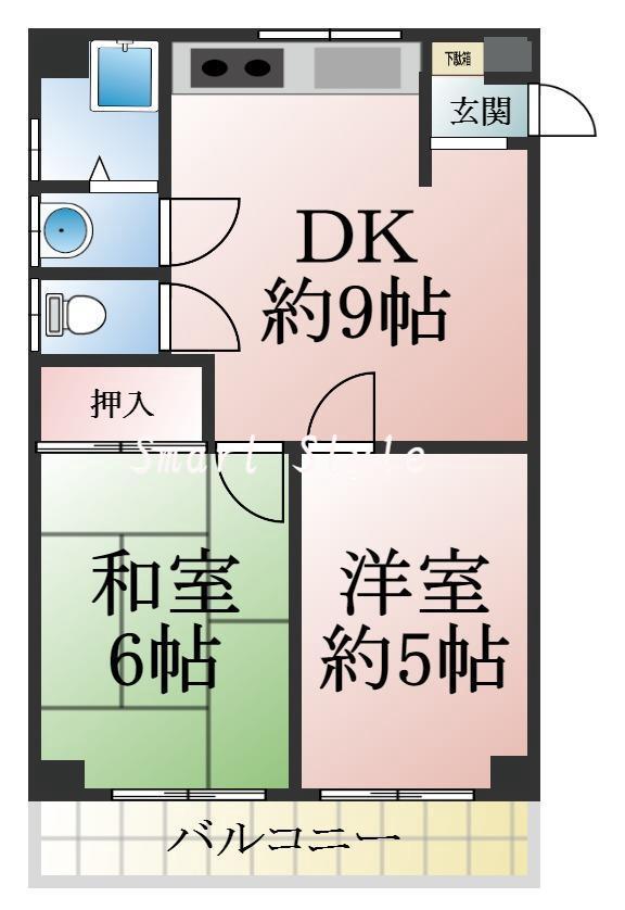 ハウスミエの間取り