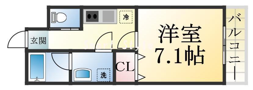 ワコーレヴィアーノ須磨関守町2丁目の間取り