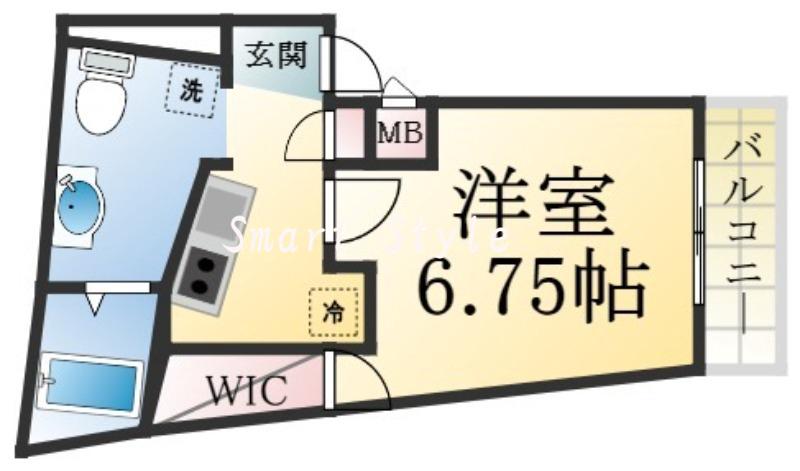 THE CITY 塩屋の間取り