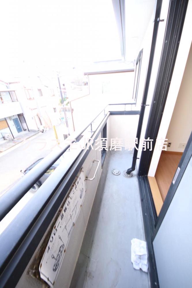 12/23 バルコニー