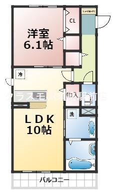 セジュール福田の間取り