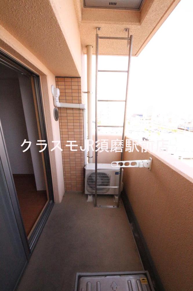 12/27 バルコニー