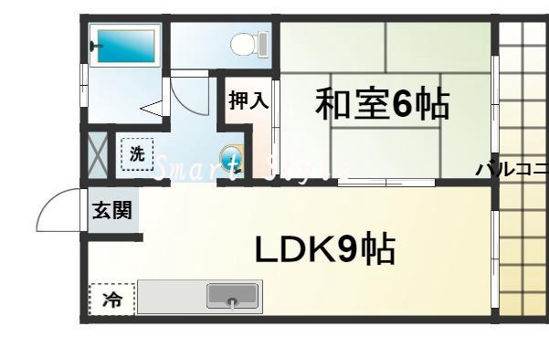 浜第一マンションの間取り