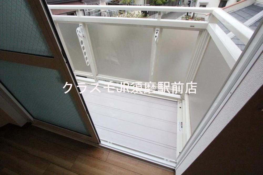 12/27 バルコニー