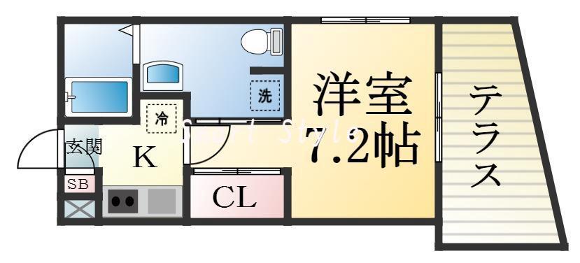 フォルトゥーナ関守の間取り