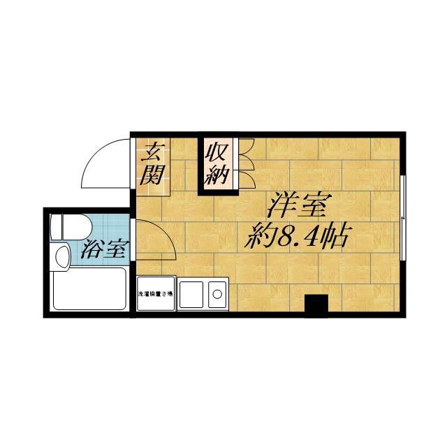 泉町の完工年月(1985年4月)築の賃貸マンションの間取り