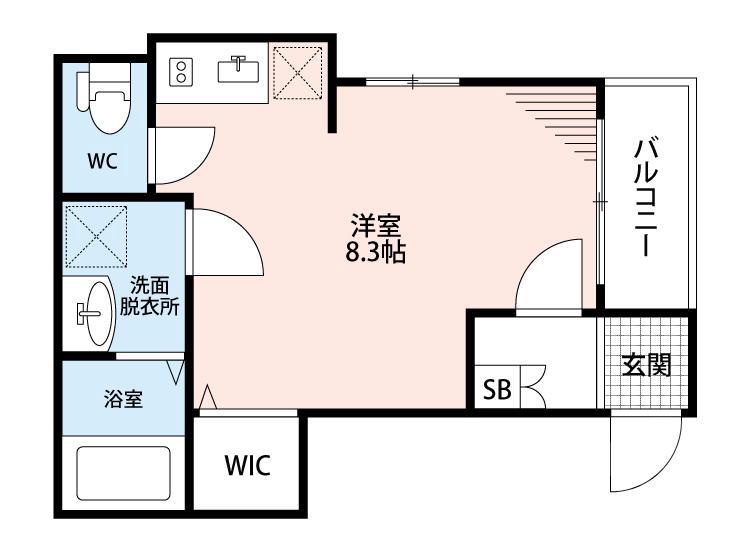 南高浜町の完工年月(2018年12月)築の賃貸アパートの間取り