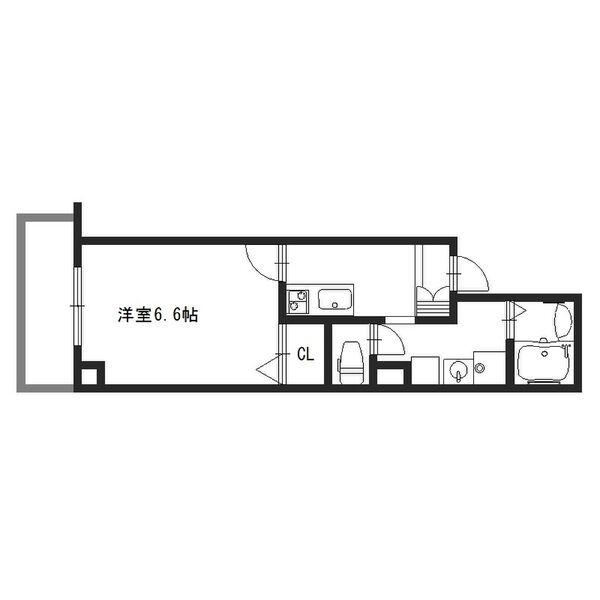 南金田の完工年月(2016年3月)築の賃貸マンションの間取り