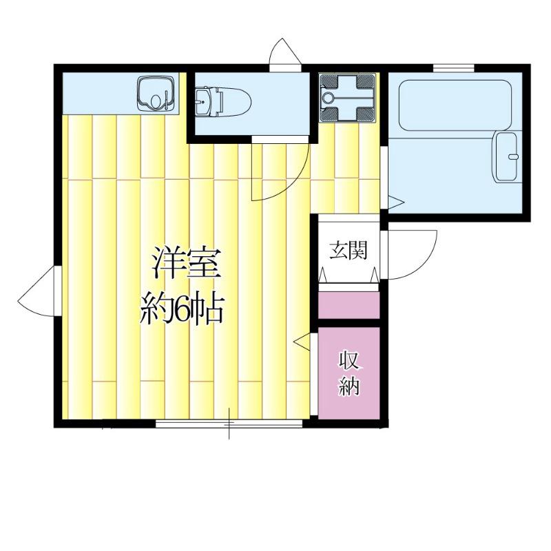 寿町の完工年月(2006年7月)築の賃貸アパートの間取り