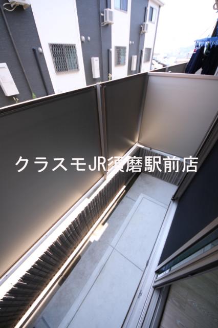 12/25 バルコニー