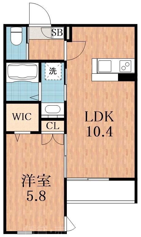メゾンドルミエールの間取り