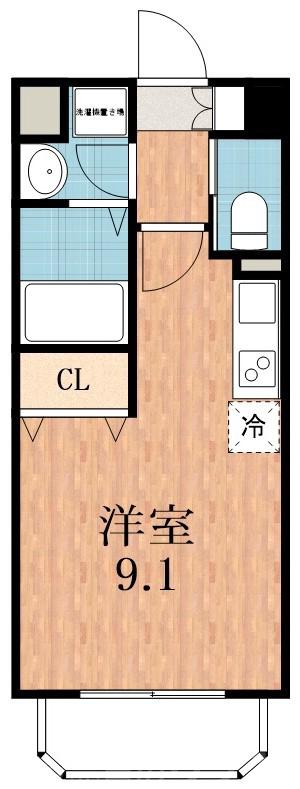 クリスタルエレガンスEASTの間取り