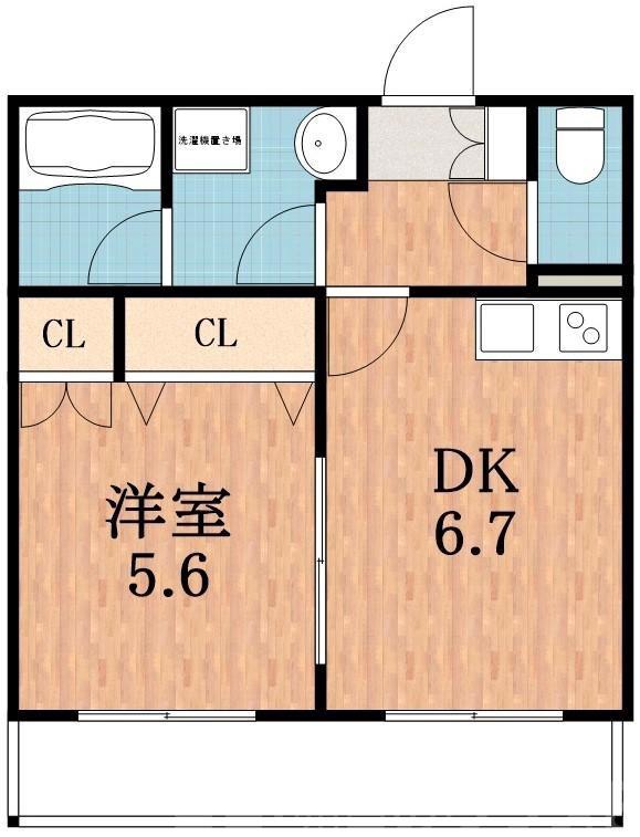 メゾン オアシスの間取り