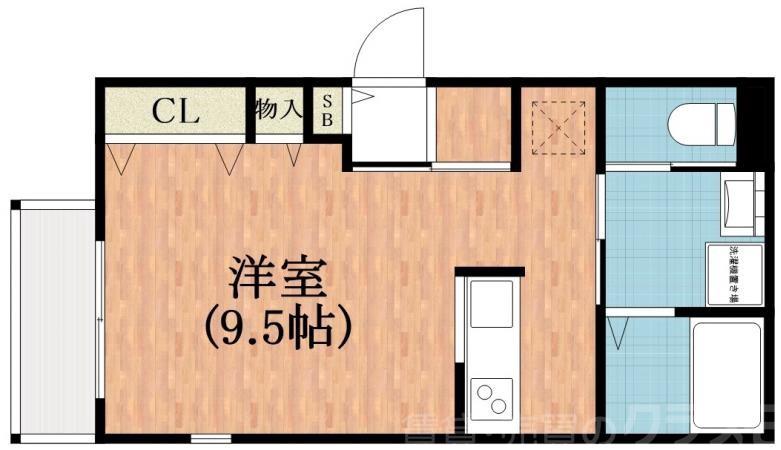 墨江の完工年月(2017年8月)築の賃貸マンションの間取り