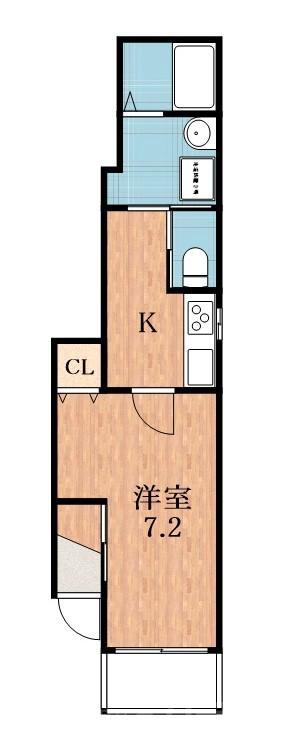 アインス阪南の間取り