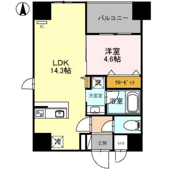 増田屋ビルの間取り