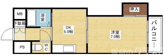 上新庄グランドハイツ北の間取り