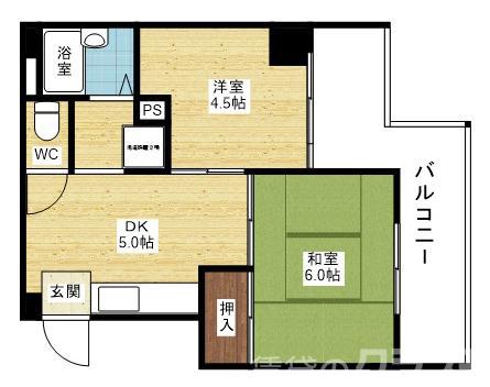サンフェスタの間取り