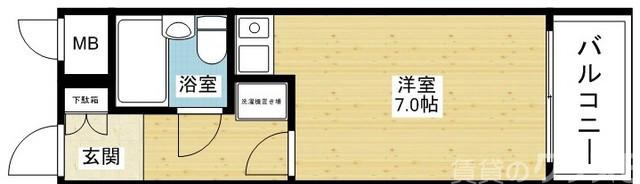 ライオンズマンション新大阪第3の間取り